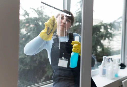 Nettoyage de vitres intérieures et extérieures à Baulne